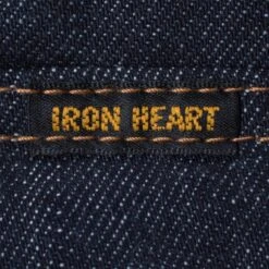 12oz Selvedge Denim Western Shirt - Indigo -Denim Clothing-Iron Heart International ihsh 33 ind 10