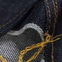 12oz Selvedge Denim Western Shirt - Indigo -Denim Clothing-Iron Heart International ihsh 33 ind 7