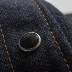 12oz Selvedge Denim Western Shirt - Indigo -Denim Clothing-Iron Heart International ihsh 33 ind 9