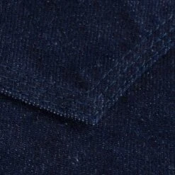 12oz Selvedge Denim Western Shirt With Tonal Stitching - Indigo 33 12oz Selvedge Denim Western Shirt With Tonal Stitching - Indigo -Denim Clothing-Iron Heart International ihsh 33 t 14