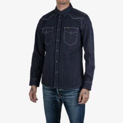 12oz Wabash Western Shirt - Indigo