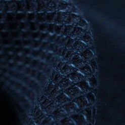 Waffle Work Shirt - Indigo -Denim Clothing-Iron Heart International ihsh 96 13