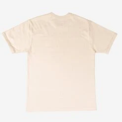 11oz Cotton Knit Crew Neck T-Shirt - Cream -Denim Clothing-Iron Heart International iht 1600 crm 2