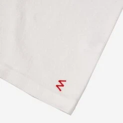 11oz Cotton Knit Crew Neck T-Shirt - White -Denim Clothing-Iron Heart International iht 1600 wht 6