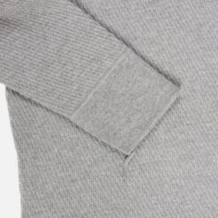 Cotton Knit Crew Neck Long Sleeved Thermal Sweater - Grey 14 Cotton Knit Crew Neck Long Sleeved Thermal Sweater - Grey -Denim Clothing-Iron Heart International ihtl 1700 gry 4