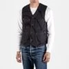 12oz Wabash/Duck Work Vest - Black/Black