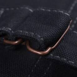 12oz Wabash/Duck Work Vest - Indigo/Navy -Denim Clothing-Iron Heart International ihv 02 ind 6