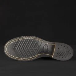 Iron Heart Int'l X Wesco® - 7" Tie Domain Toe Cap Boot - Black -Denim Clothing-Iron Heart International ihwe alex blk 3