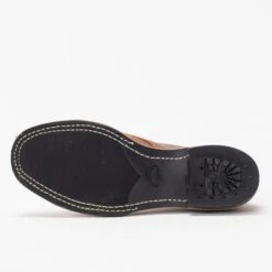 Iron Heart Int'l X Wesco® - 7" Domain Toe Cap Boot - British Tan -Denim Clothing-Iron Heart International ihwe alex tan 3