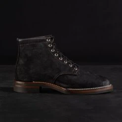 Iron Heart Int'l X Wesco® - 7" Rough-Out "Foot Patrol" - Black