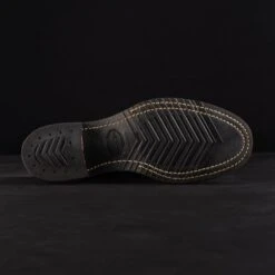 Iron Heart Int'l X Wesco® - 7" Rough-Out "Foot Patrol" - Black -Denim Clothing-Iron Heart International ihwe fp6 3