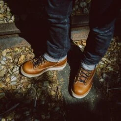 Iron Heart Int'l X Wesco® - 8" British Tan Domain Jobmaster® Boot - The "Journeyman" 28 Iron Heart Int'l X Wesco® - 8" British Tan Domain Jobmaster® Boot - The "Journeyman" -Denim Clothing-Iron Heart International ihwe jou 12