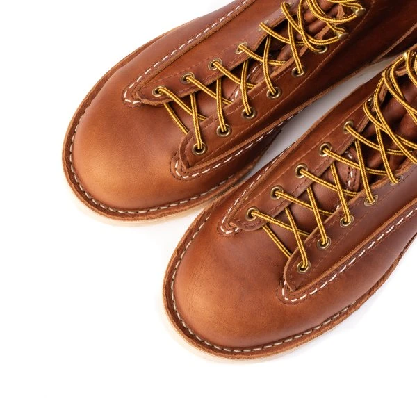 Iron Heart Int'l X Wesco® - 8" British Tan Domain Jobmaster® Boot - The "Journeyman" 6 Iron Heart Int'l X Wesco® - 8" British Tan Domain Jobmaster® Boot - The "Journeyman" - Image 4