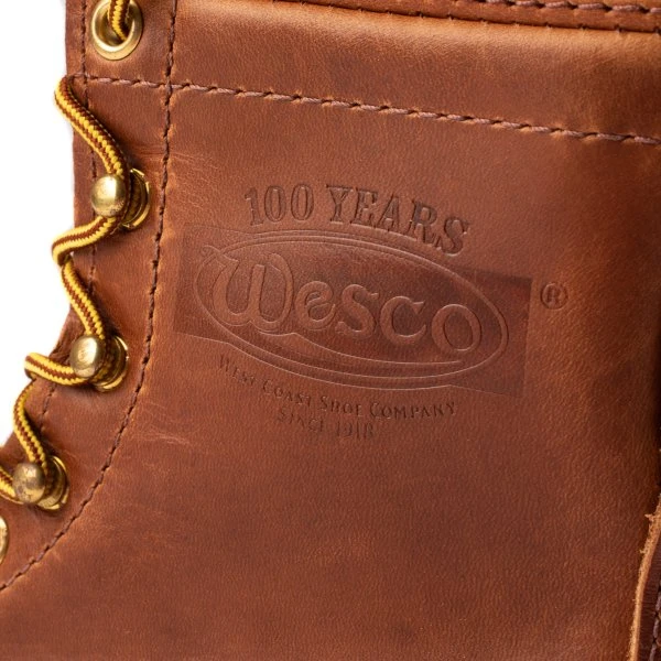 Iron Heart Int'l X Wesco® - 8" British Tan Domain Jobmaster® Boot - The "Journeyman" 10 Iron Heart Int'l X Wesco® - 8" British Tan Domain Jobmaster® Boot - The "Journeyman" - Image 8