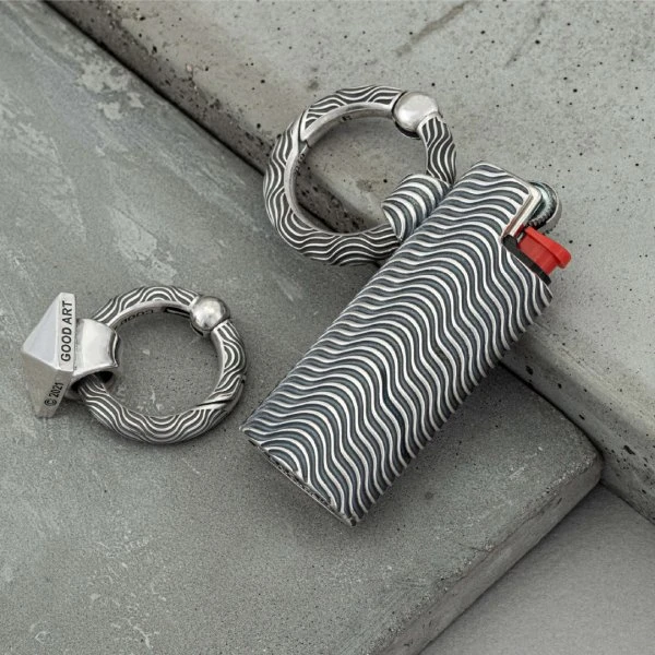 GOOD ART HLYWD Desert Sessions Spring Ring - Sterling Silver 5 GOOD ART HLYWD Desert Sessions Spring Ring - Sterling Silver - Image 3