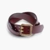 OGL Double Prong Garrison Buckle Leather Belt - Tan 2 OGL Double Prong Garrison Buckle Leather Belt - Tan -Denim Clothing-Iron Heart International ogl belt full dpgar tan