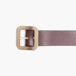OGL Single Prong Garrison Buckle Leather Belt - Tan -Denim Clothing-Iron Heart International ogl belt full spgar tan 7