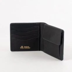 OGL Kingsman Classic Bi Fold Wallet With Coin Pocket - Black, Brown Or Tan -Denim Clothing-Iron Heart International ogl kingsman bf coin 4