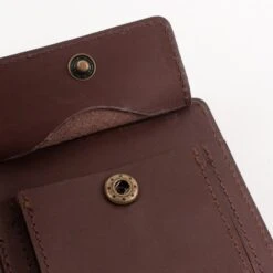 OGL Kingsman Classic Bi Fold Wallet With Coin Pocket - Black, Brown Or Tan -Denim Clothing-Iron Heart International ogl kingsman bf coin 9