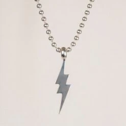 GOOD ART HLYWD Shazam! Pendant Size B - Sterling Silver -Denim Clothing-Iron Heart International ps shazam b 4