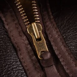 Sonder Supplies X Simmons Bilt Seal Brown Modified B-6 Flight Jacket -Denim Clothing-Iron Heart International ss b 6 8