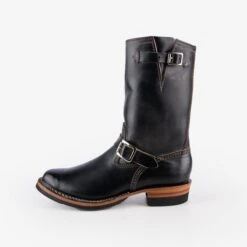 Wesco® - 10" Horween Horsehide Engineer Boot - Black. The "Mister Lou"