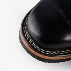 Wesco® - 10" Horween Horsehide Engineer Boot - Black. The "Mister Lou" -Denim Clothing-Iron Heart International wesco mrlou blkh 5