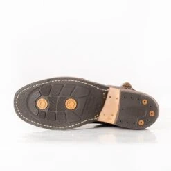 Wesco® - 10" Horsehide Engineer Boot - Brown. The "Mister Lou" -Denim Clothing-Iron Heart International wesco mrlou brn 3